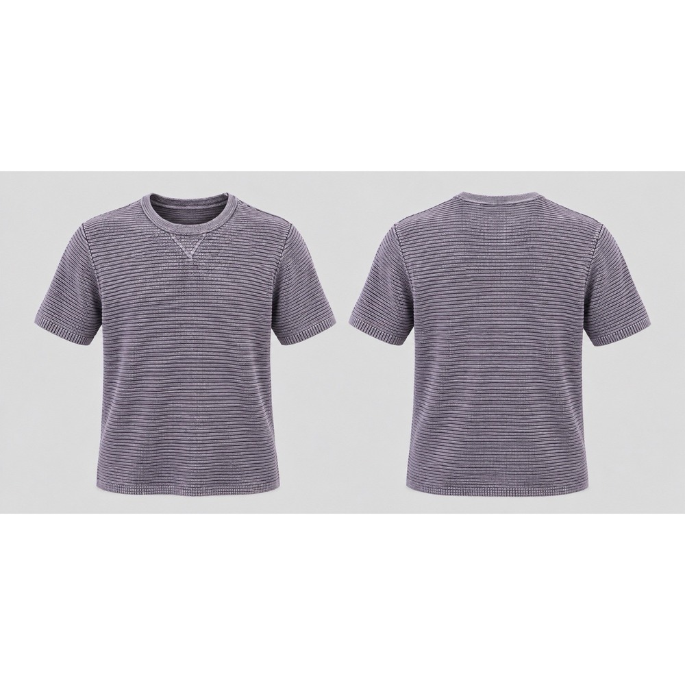 Carbon 2 Cobalt L 100% Cotton Sweater Basketweave Blue Mens Crewneck